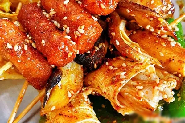 商用炸串技术配方和视频教程-爆汁配方社