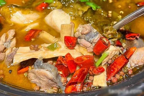 正宗四川酸菜鸡做法饭店商用技术配方和视频教程-爆汁配方社