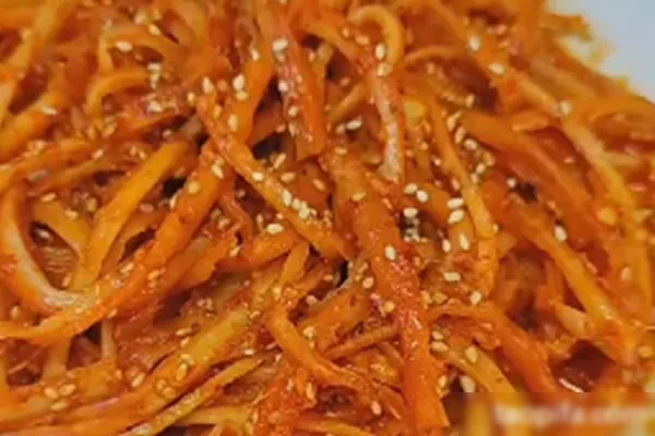 图片[1]-朝鲜族拌桔梗(苟宝)咸菜课程-爆汁配方社