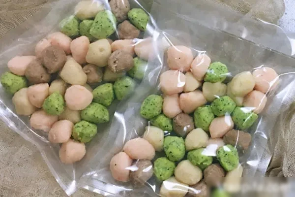 鱼丸虾丸果蔬鸡肉丸牛肉丸猪肉丸配方和视频教程可快递-爆汁配方社
