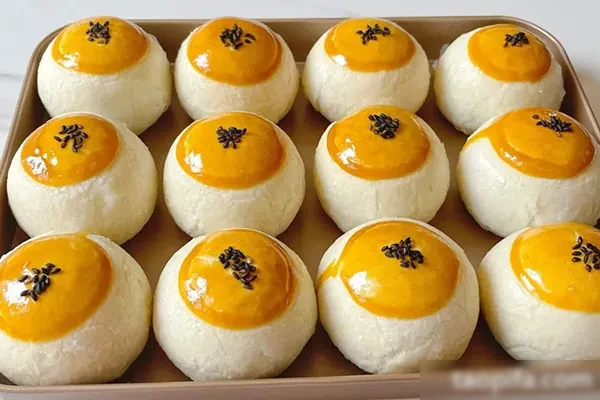 蛋黄酥配方和视频教程-爆汁配方社