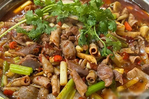 黔江鸡杂、尖椒鸡、水煮肉片技术配方和视频教程-爆汁配方社
