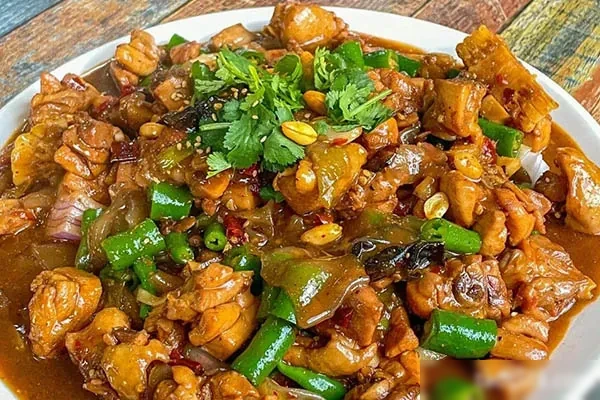 正宗新疆大盘鸡视频教程-爆汁配方社