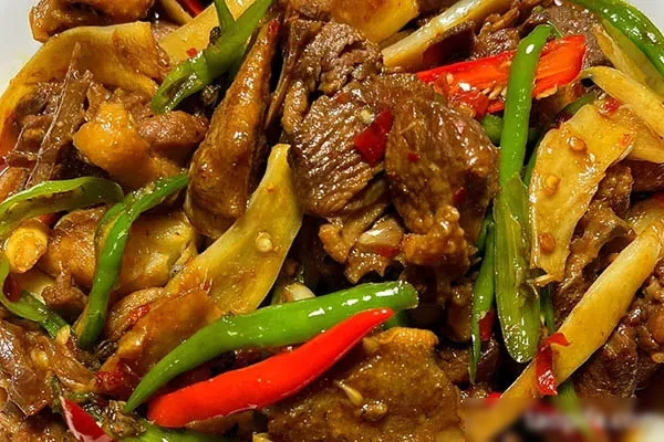 尖椒仔姜鸭技术配方和视频教程-爆汁配方社