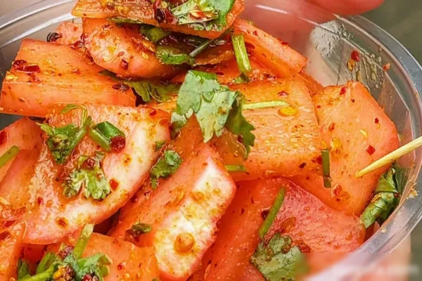 酸辣萝卜 酸辣白菜视频教程-爆汁配方社