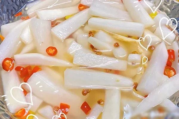 黄金泡萝卜、泡菜口味萝卜心视频教程-爆汁配方社