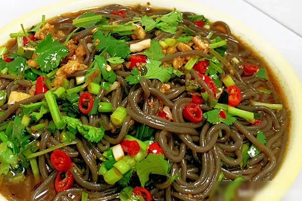 酸辣蕨根粉汁水制作视频教程-爆汁配方社