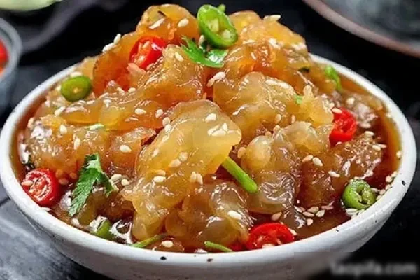 图片[1]-辣开胃海蜇头制作视频教程-爆汁配方社