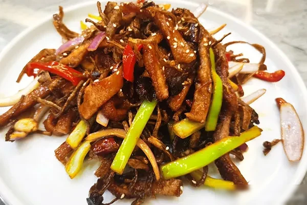 图片[1]-茶树菇爆炒牛肚技术配方和视频教程-爆汁配方社